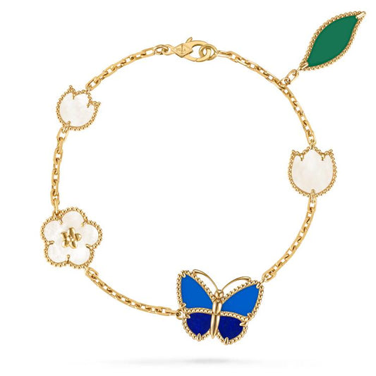 [Regal Gem]2026 NEW SPRING LUCKY 5 MOTIF BRACELET
