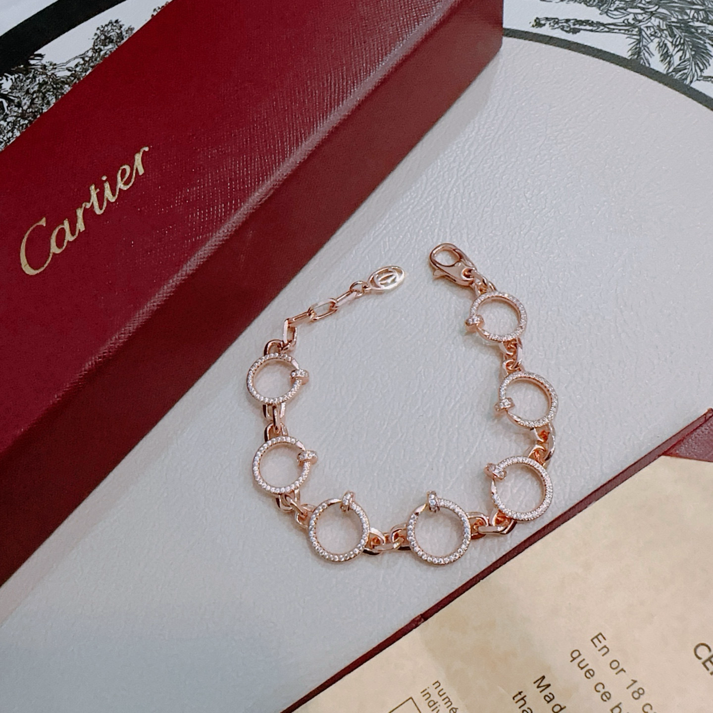 [Regal Gem Jewelry] LOVE&JUSTE BRACELET DIAMONDS