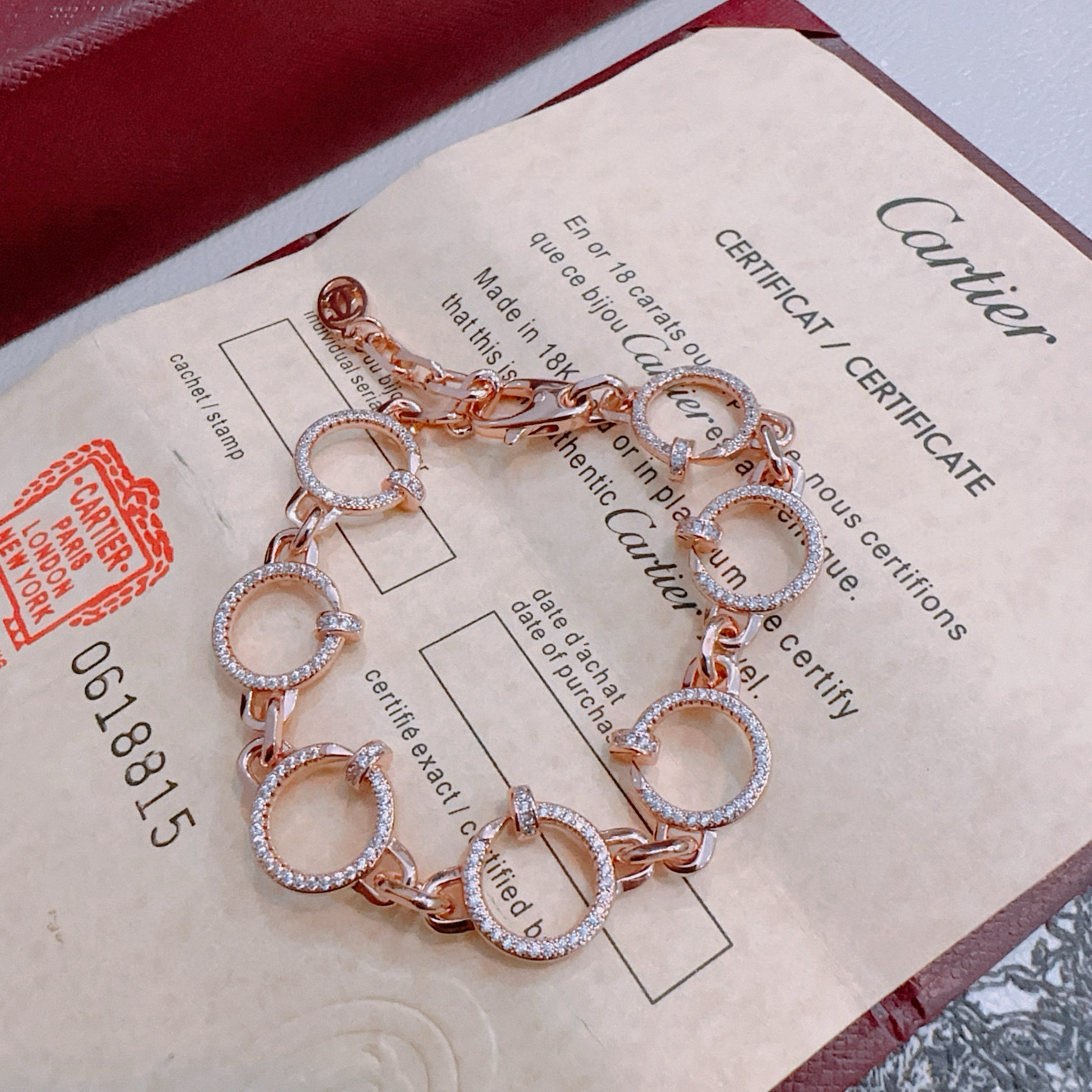 [Regal Gem Jewelry] LOVE&JUSTE BRACELET DIAMONDS