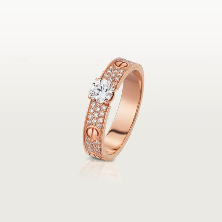 [Regal Gem]Starry Sky Diamond Ring