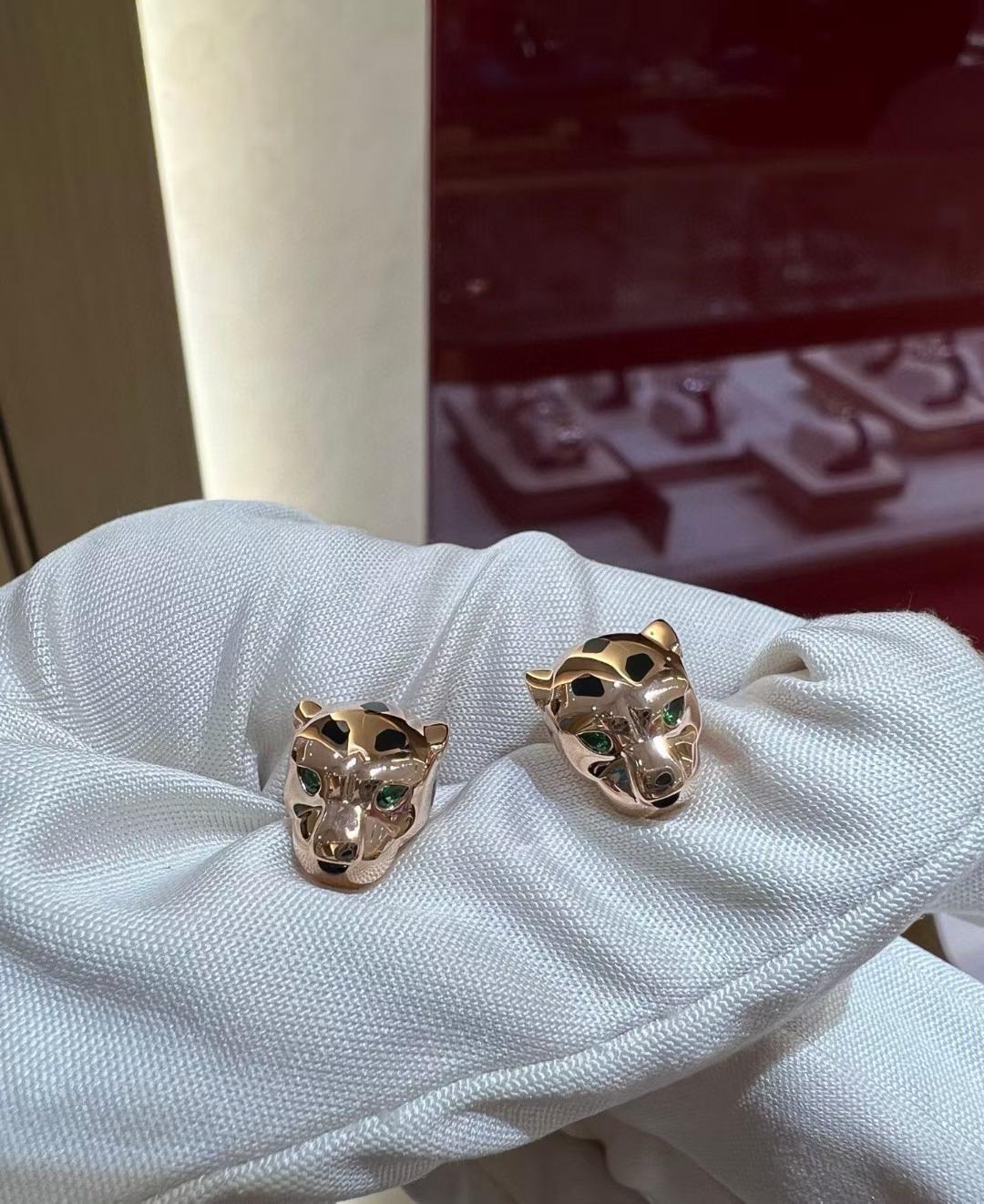 [?Regal Gem]CHRRTAH-PRINT STUD EARRINGS, THREE COLORS