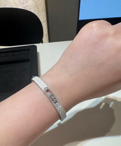 [Regal Gem]2026 BRAND-NEW FROSTED BRACELET WITH DIAMONDS THREE COLORS
