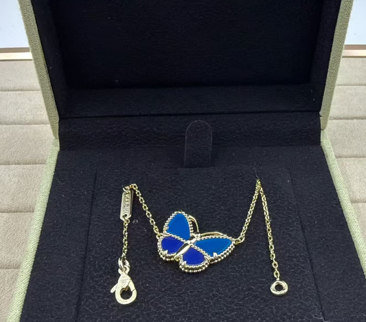 [Regal Gem]BUTTERFLY BLUE   NECKLACE