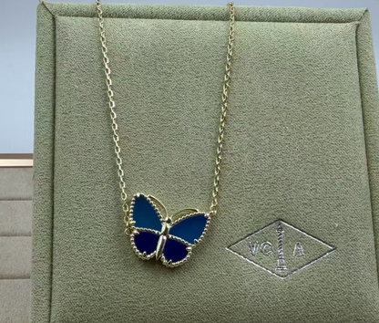 [Regal Gem]BUTTERFLY BLUE   NECKLACE