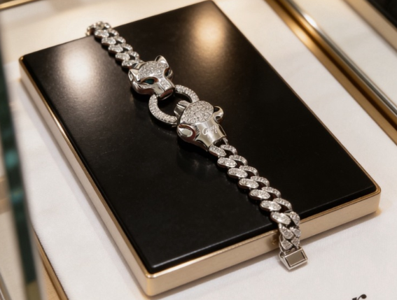 [Regal Gem] DOUBLE PANTHER BRACELET