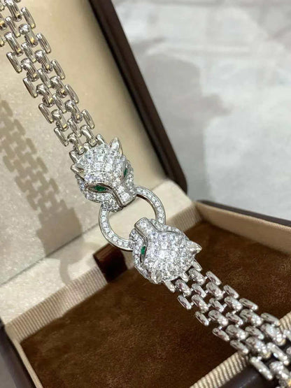 [Regal Gem] DOUBLE PANTHER BRACELET