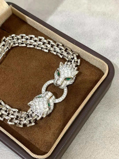 [Regal Gem] DOUBLE PANTHER BRACELET