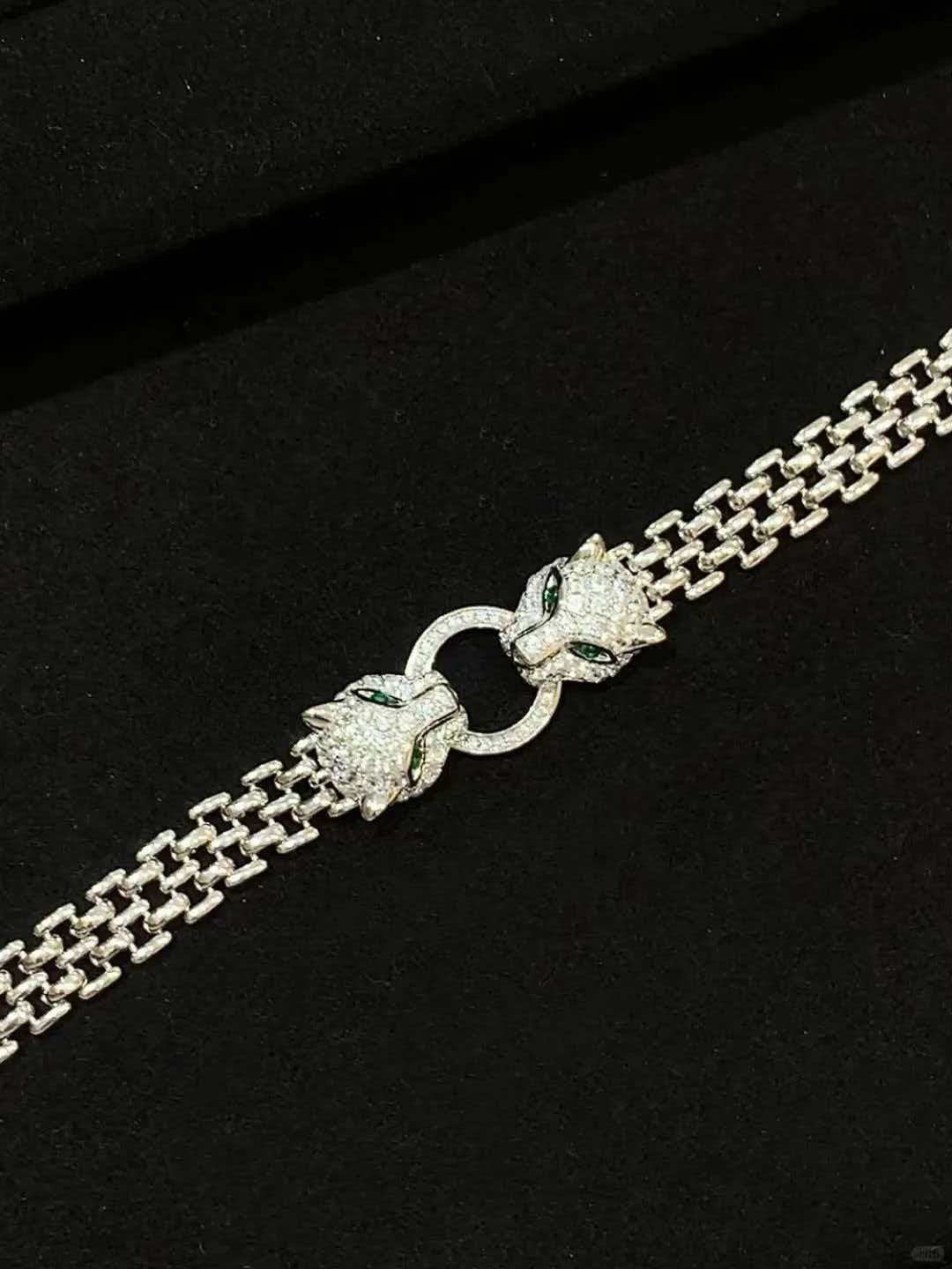 [Regal Gem] DOUBLE PANTHER BRACELET