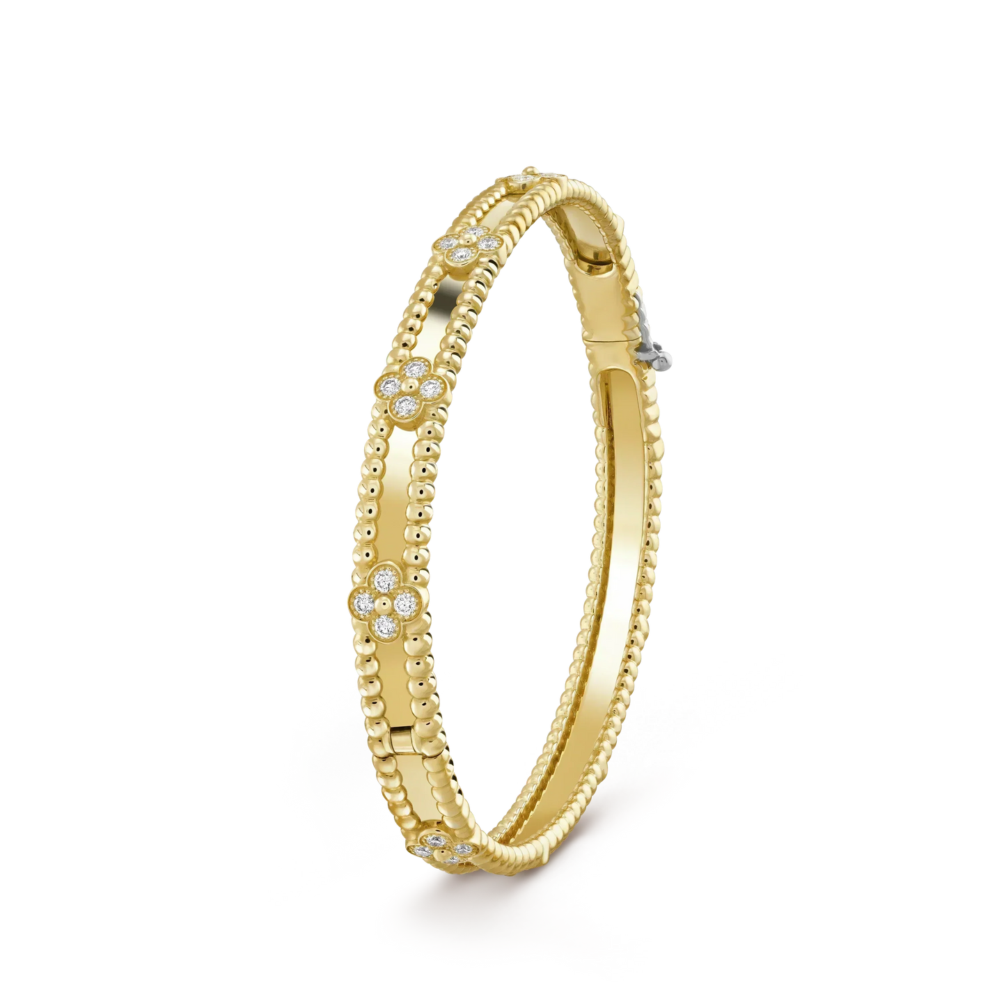 [Regal Gem]CLOVER BRACELET 4MM DIAMONDS