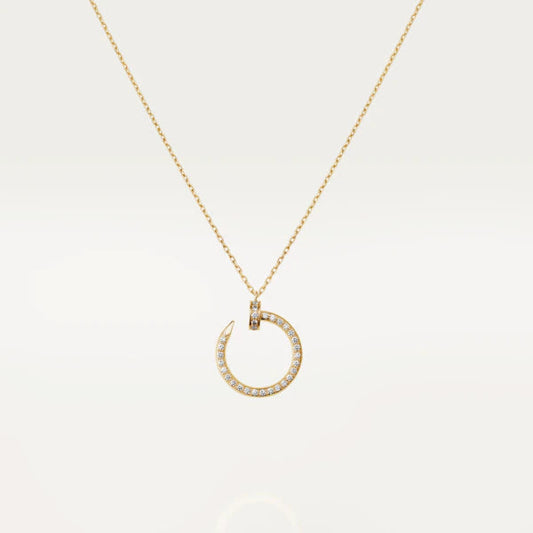 [Regal Gem]JUSTE NECKLACE GOLD DIAMONDS