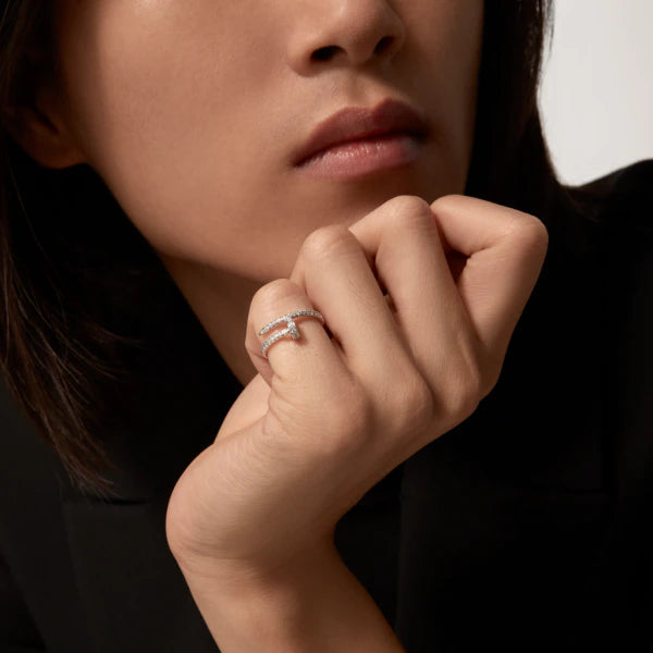 [Regal Gem]JUSTE RING 1.8MM SILVER DIAMONDS