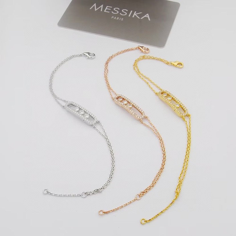 [Regal Gem] Move Classique pavé bracelet
