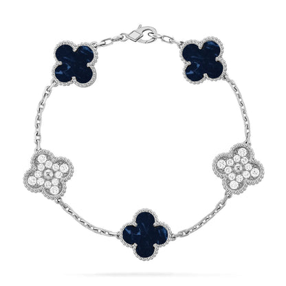 [Regal Gem]CLOVER 5 MOTIF PIETERSITE BRACELET COLLECTION
