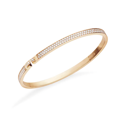 [Regal Gem]LIENS VIDENCE DIAMOND PAVED BRACELET