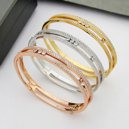[Regal Gem]Move Romane pavé bangle