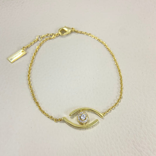 [Regal Gem]Demo Eye Pave-Set Diamond Bracelet