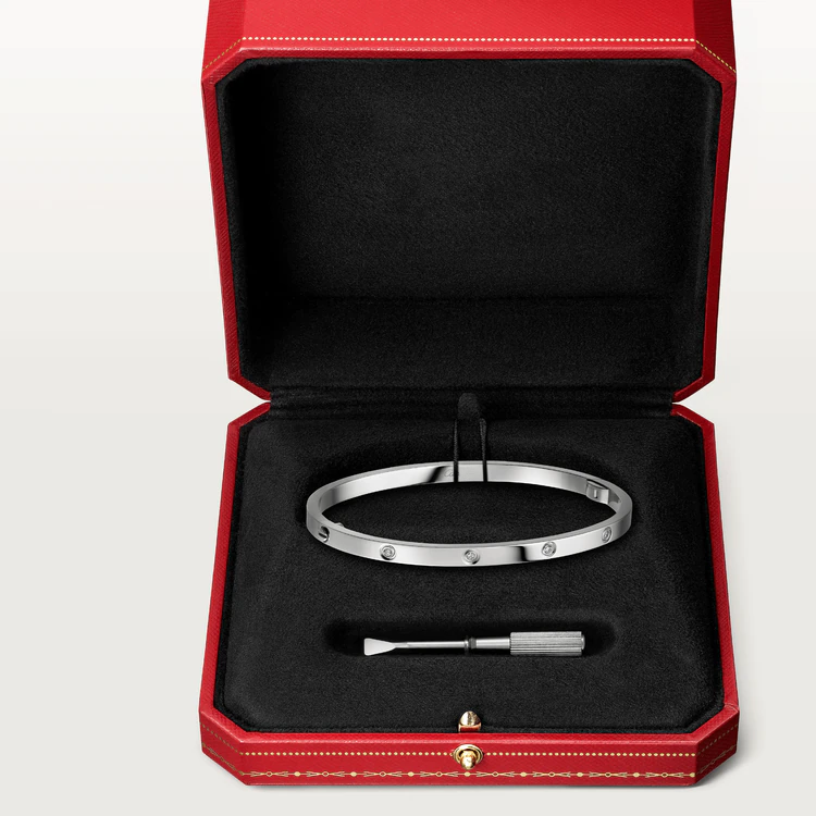 [Regal Gem]LOVE BRACELET 3.65MM 10 DIAMONDS