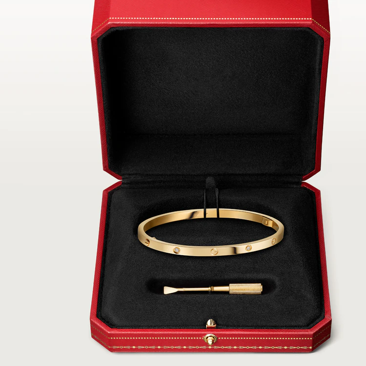 [Regal Gem]LOVE BRACELET 3.65MM 6 DIAMONDS