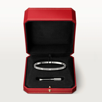 [Regal Gem]LOVE BRACELET 3.65MM DIAMOND-PAVED