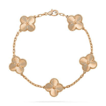 [Regal Gem] CLOVER 5 MOTIF LASER BRACELET COLLECTION