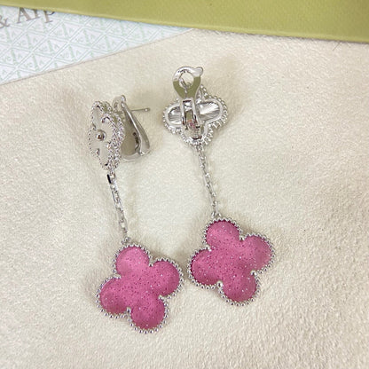 [Regal Gem]2026 NEW CLOVER 2 MOTIF  BUBBLE PINK ENAMEL