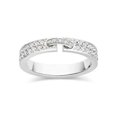 [Regal Gem]ALLIANCE LIENS VIDENCE PAVED DIAMOND 4MM RING