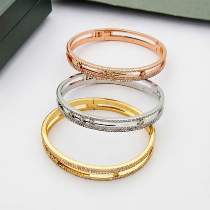[Regal Gem]Move Romane pavé bangle