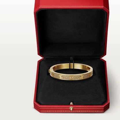 [Regal Gem]LOVE BRACELET 6.1MM DIAMOND-PAVED