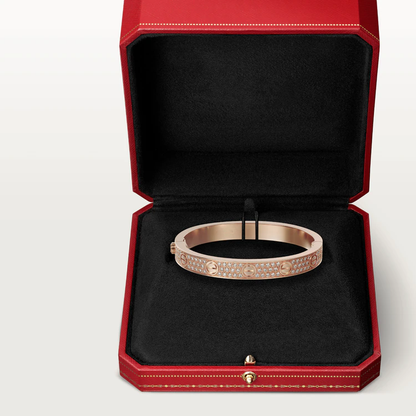 [Regal Gem]LOVE BRACELET 6.1MM DIAMOND-PAVED