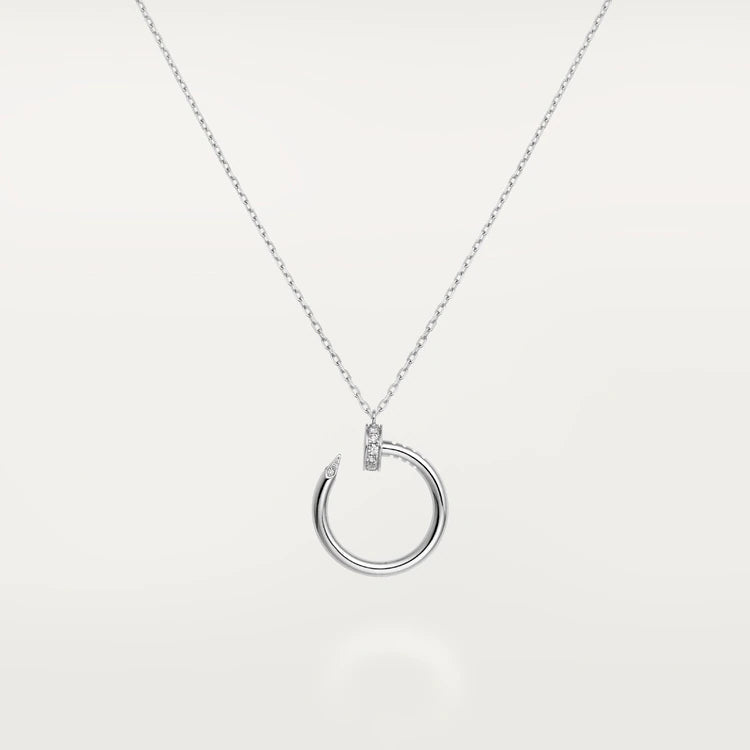 [Regal Gem]JUSTE NECKLACE SILVER