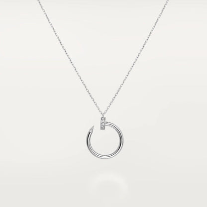 [Regal Gem]JUSTE NECKLACE SILVER