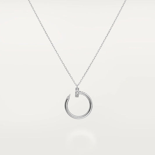 [Regal Gem]JUSTE NECKLACE SILVER