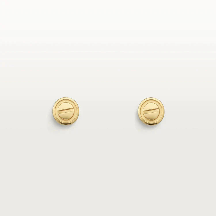 [Regal Gem]LOVE EARRINGS GOLD 10MM