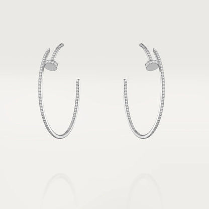 [Regal Gem]JUSTE EARRINGS FULL DIAMONDS 1.8MM