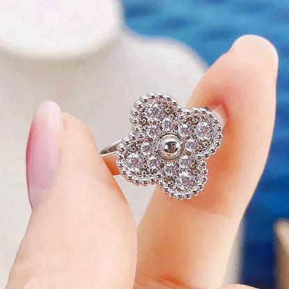 [Regal Gem]CLOVER DIAMOND RING