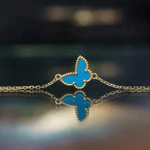 [Regal Gem]BUTTERFLY TURQUOISE BUTTERFLY BRACELET