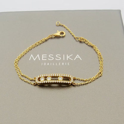 [Regal Gem] Move Classique pavé bracelet