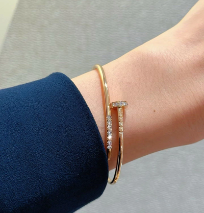 [Regal Gem]JUSTE BRACELET 2.5MM DIAMONDS NEW