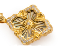 [Regal Gem] B.C.L BIG SIZE  ENAMEL NECKLACE£¨Various colors£©