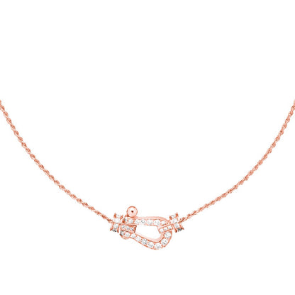 [Regal Gem]FORCE 10 PINK GOLD DIAMOND NECKLACE