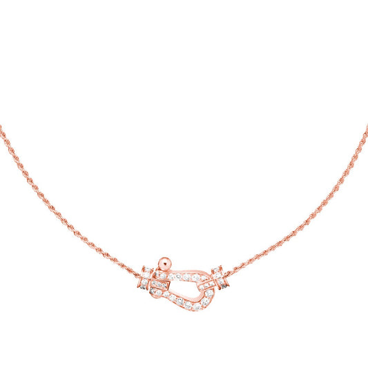 [Regal Gem]FORCE 10 PINK GOLD DIAMOND NECKLACE