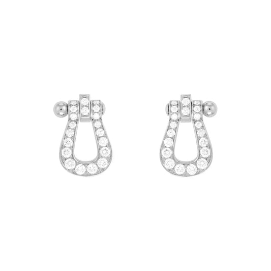 [Regal Gem]FORCE 10 FULL DIAMOND STUD EARRINGS MINI MODEL