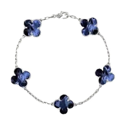 [Regal Gem]CLOVER 5 MOTIF PIETERSITE BRACELET COLLECTION