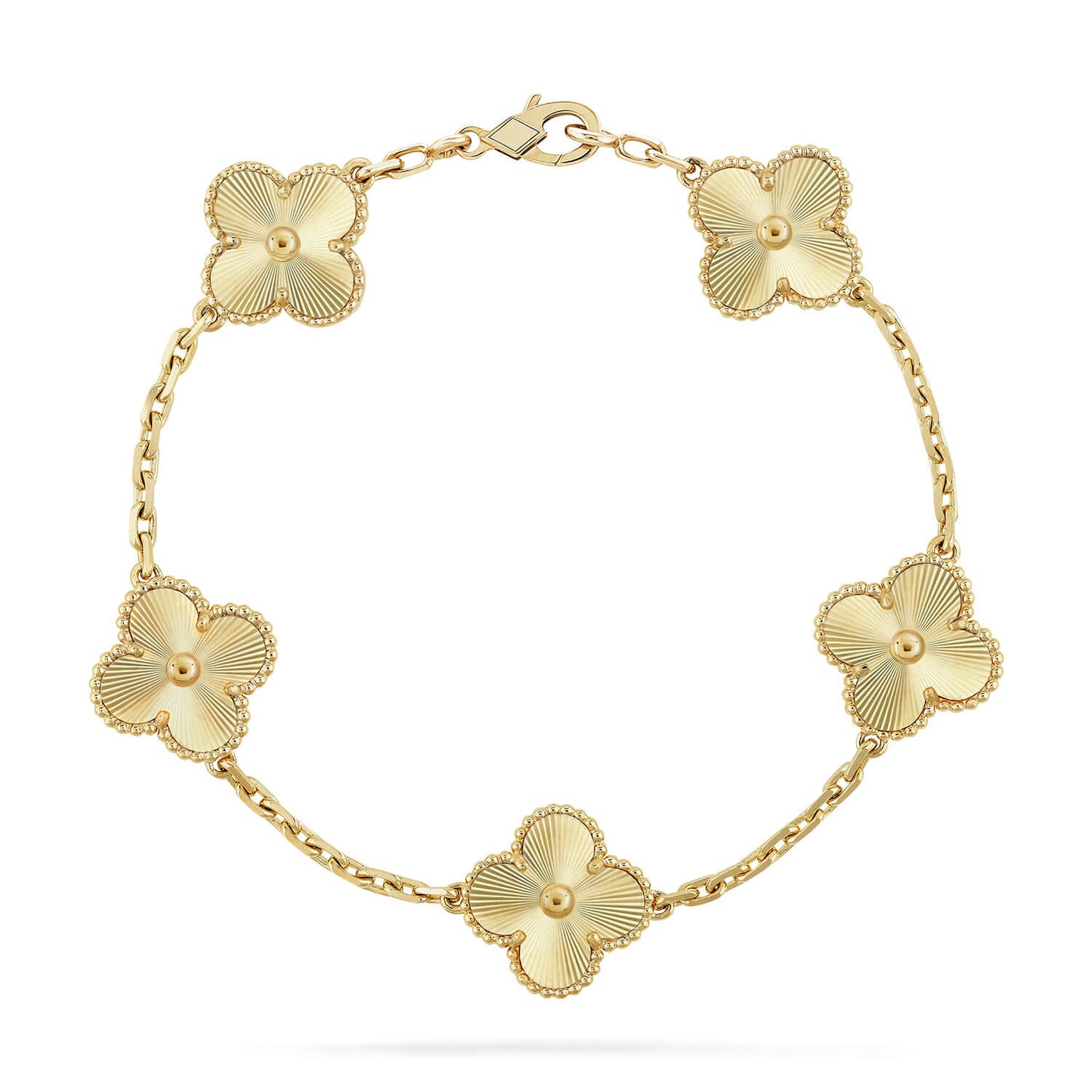 [Regal Gem] CLOVER 5 MOTIF LASER BRACELET COLLECTION