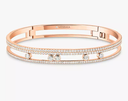 [Regal Gem]M Roman Full Diamond Bracelet