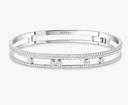 [Regal Gem]M Roman Full Diamond Bracelet