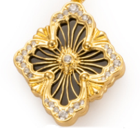 [Regal Gem] B.C.L BIG SIZE  ENAMEL NECKLACE£¨Various colors£©