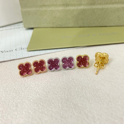 [Regal Gem]2026 NEW MINI CLOVER 1 MOTIF  BUBBLE PINK ENAMEL