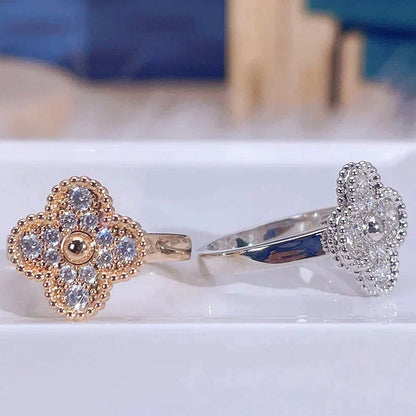 [Regal Gem]CLOVER DIAMOND RING