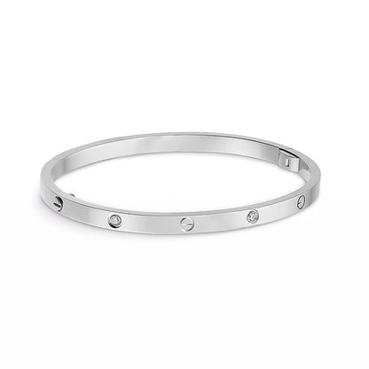 [Regal Gem]LOVE BRACELET 3.65MM 6 DIAMONDS